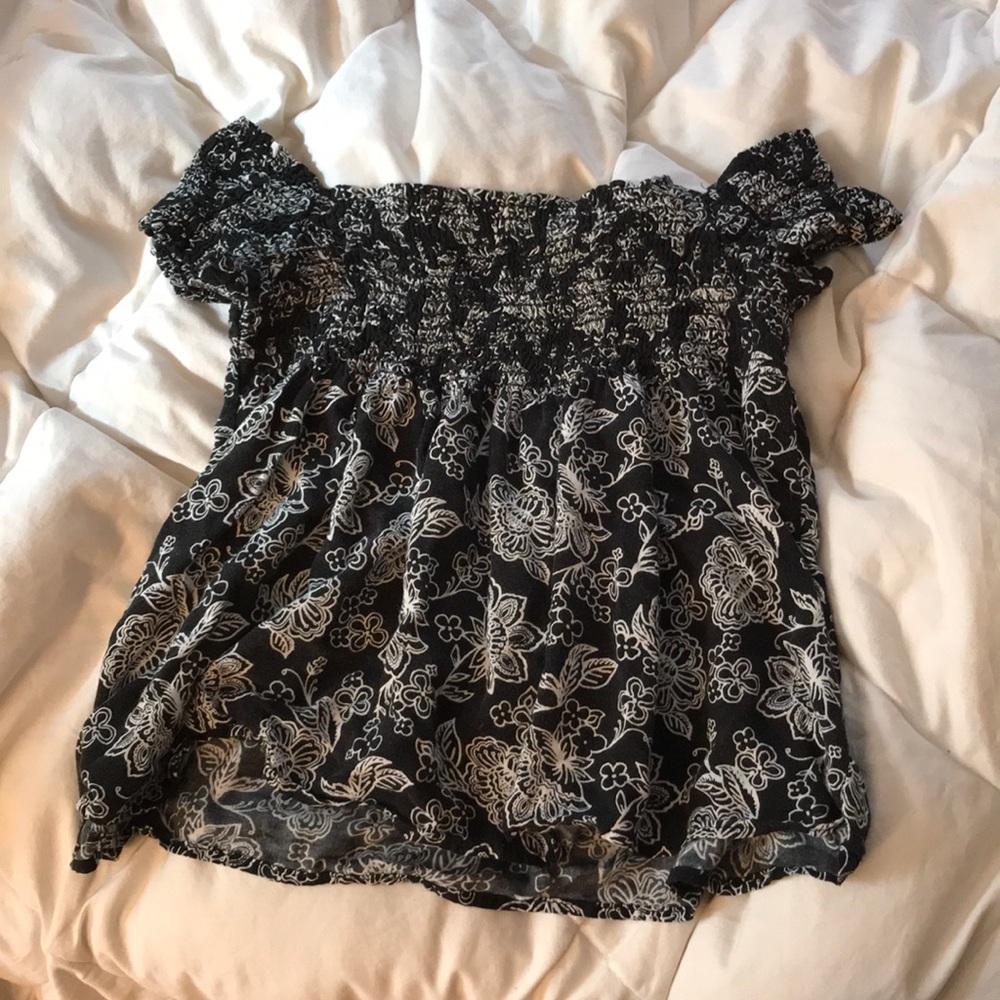 Off the shoulder shirt